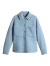 Woolrich Woman's Color Blue Size Xxl In Light Blue