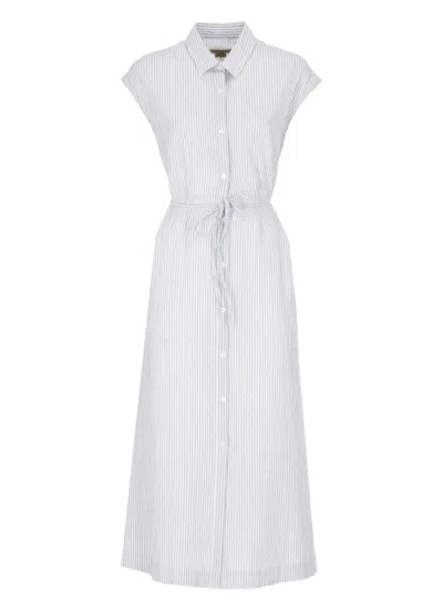 Woolrich Light Blue Cotton Dress