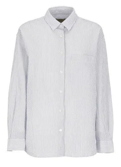 Woolrich Light Blue Stripes Shirt