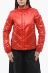 Woolrich Light Magnolia Down Jacket In Red