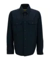 Woolrich Flap-pocket Collar Jacket In Blue