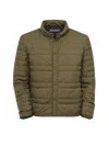Woolrich Light Quilted Down Jacket In Green