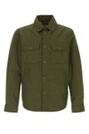 Woolrich Cotton Blend Shirt With Chest Pockets