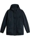 Woolrich Wattierter Light Ramar Mantel In Blau