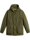 Woolrich Light Ramar Parka In Green