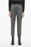 Woolrich Light Wool Pants With Pleats