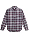Woolrich Lightweight Flannel Shirt In Blue