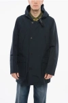 Woolrich Lined Lightweight Cotton Blend Utility Jacket