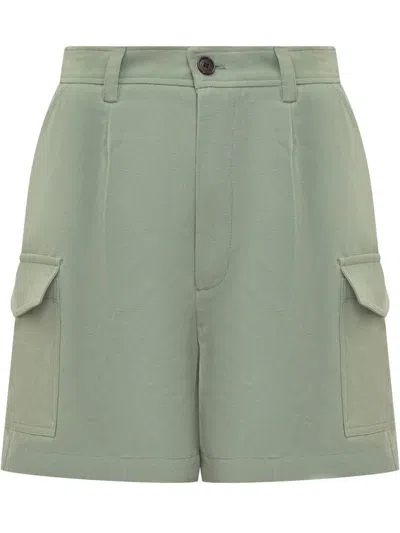WOOLRICH WOOLRICH LINEN SHORTS