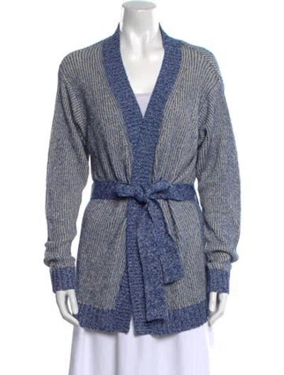 Pre-owned Woolrich Linen Striped Sweater W/ Tags