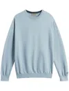 Woolrich Logo Cotton Crewneck Clothing In Multicolor
