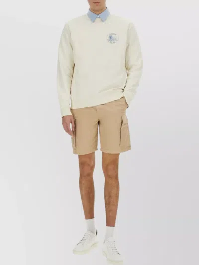 WOOLRICH LOGO CREW NECK SWEATER