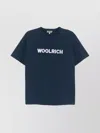 Woolrich Logo Embroidered Crewneck T-shirt