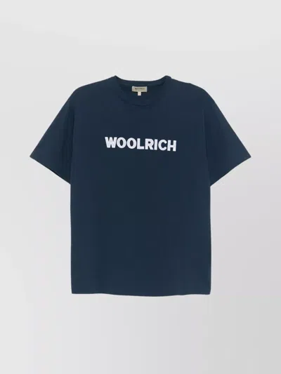 WOOLRICH LOGO CREW NECK T-SHIRT