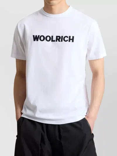 WOOLRICH LOGO CREW NECK T-SHIRT