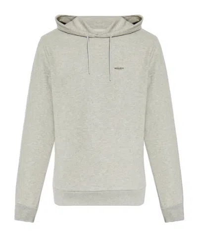 WOOLRICH LOGO-DETAIL HOODIE