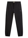 Woolrich Logo Drawstring Sweatpants In Black
