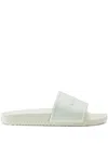 Woolrich Logo-embossed Flip Flops In White