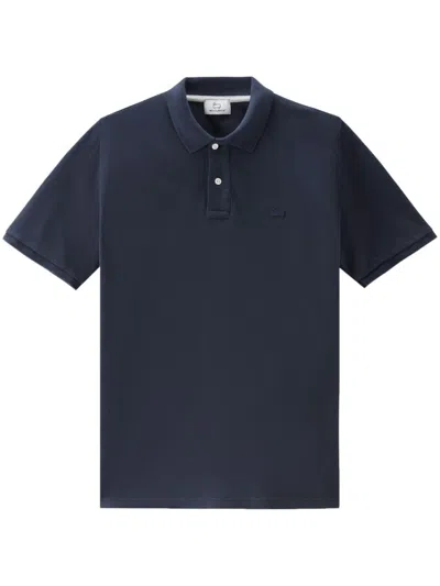 Woolrich Polo T-shirt In Blue