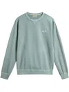 Woolrich Logo-embroidered Sweatshirt In 绿色