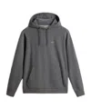 Woolrich Hooded Knitwear Sweater With Kangaroo Pocket In Gray