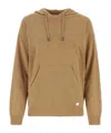 Woolrich Sweater In Wool And Cashmere Blend With Dégradé Effect In Brown