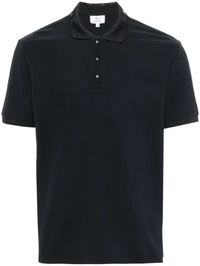 Woolrich Logo-print Cotton Polo Shirt In Black