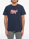 Woolrich Sheep Graphic T-shirt In Blue