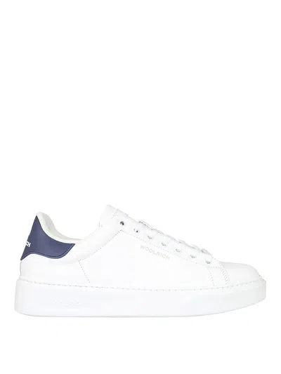 Woolrich Logo Trainers In White