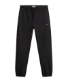 Woolrich Logo Drawstring Sweatpants In Black