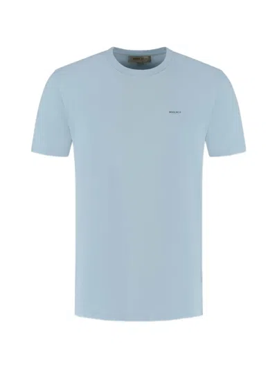 Woolrich Logo-detail T-shirt In Blue