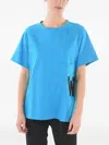 Woolrich Logo-detail T-shirt In Blue