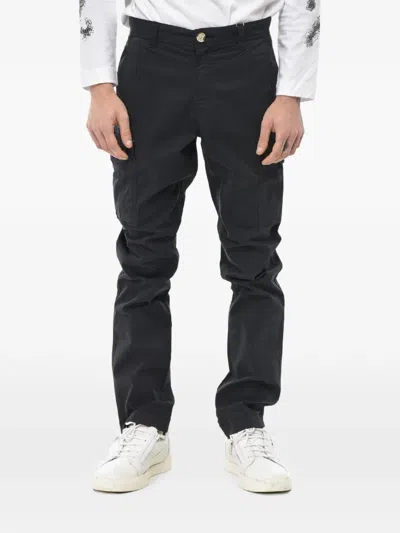 Woolrich Logo-patch Cargo Pants In Animal Print