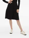 Woolrich Logo-patch Elasticated Shorts In Black