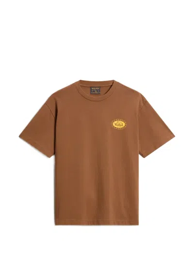 Woolrich Logo-print T-shirt In Animal Print