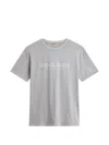 Woolrich Logo-print T-shirt In Gray