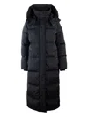 Woolrich Long Black Down Jacket