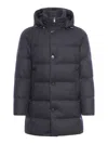 WOOLRICH LONG QUILTED JACKET