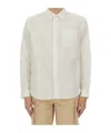 Woolrich Long Sleeve Button-down Shirt In White