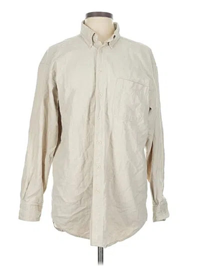 Pre-owned Woolrich Long Sleeve Button Down Shirt In White