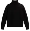 Woolrich Long Sleeve Sweater In Black