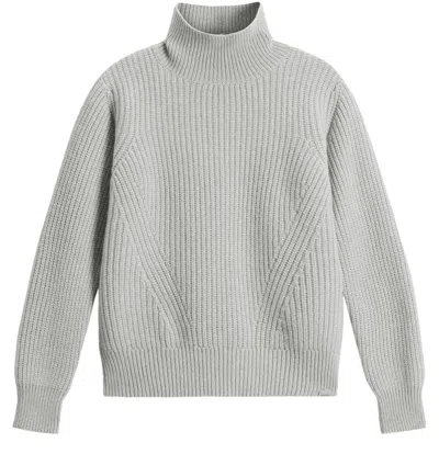Woolrich Long Sleeve Sweater In Grey
