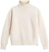 Woolrich Long Sleeve Sweater In White