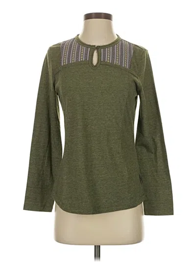 Pre-owned Woolrich Long Sleeve T-shirt In Green