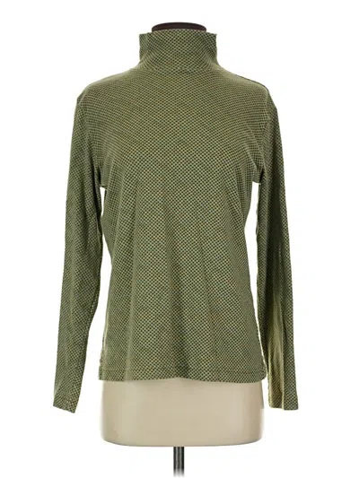 Pre-owned Woolrich Long Sleeve Turtleneck In Green