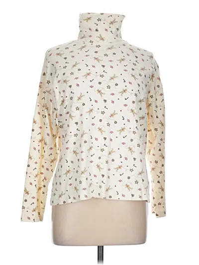 Pre-owned Woolrich Long Sleeve Turtleneck In White