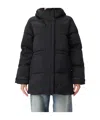 Woolrich Alsea Black Polyamide Down Jacket In Black