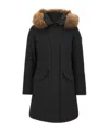 Woolrich Coats Black In Black