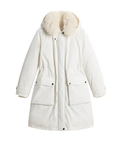 WOOLRICH WOOLRICH LONG-SLEEVED HOODED PARKA