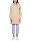 Woolrich Summer Parka With Long Length And Hood